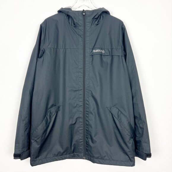 Burton DryRide Hooded Lightweight Jacket Black w/Plaid Lining. Men's Size XL - Picture 16 of 16